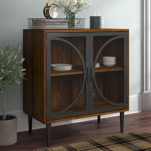 Gracie Oaks Violetta 2 Door Accent Cabinet Reviews Wayfair Canada   Violetta 2   Door Accent Cabinet 